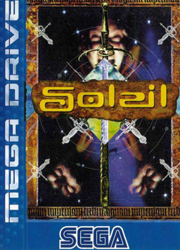 Soleil box art for Sega Mega Drive